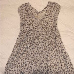 Floral babydoll dress